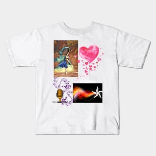 Music and dance, Dance gifts for teens, Christmas gift, gift for teen,dancing gifts for girls Kids T-Shirt